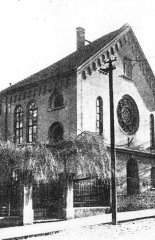 historické foto synagogy