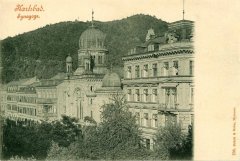historické foto synagogy