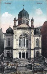 historické foto synagogy