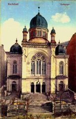 historické foto synagogy