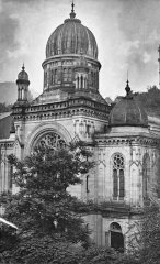 historické foto synagogy