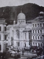 historické foto synagogy