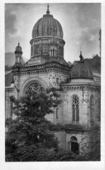 historické foto synagogy
