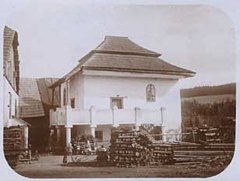 historické foto synagogy