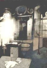 historické foto interiéru synagogy - aron ha-kodeš