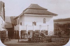 historické foto synagogy