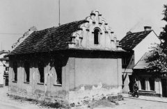 historické foto synagogy 