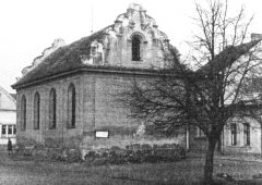 historické foto synagogy