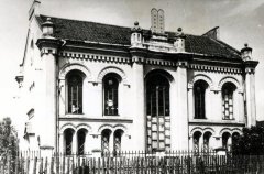 historické foto synagogy
