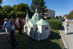 model zaniklé synagogy