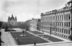historické foto synagogy