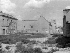 židovské město po zboření domů 