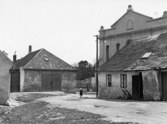 historické foto synagogy