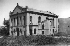 historické foto synagogy