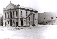 historické foto synagogy