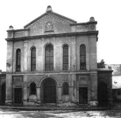 historické foto synagogy