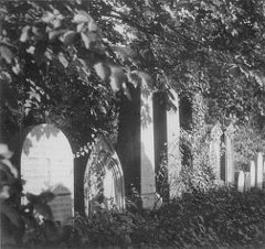 historické foto hřbitova