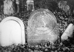 historické foto hřbitova