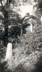 historické foto hřbitova