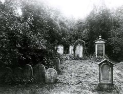 historické foto hřbitova