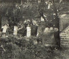 historické foto hřbitova