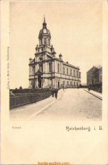 historická pohlednice synagogy