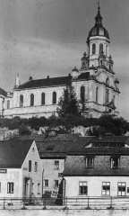 pohled na synagogu z Pastýřské ulice