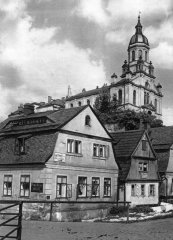 historické foto synagogy