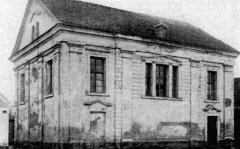 historické foto synagogy