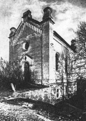 historické foto synagogy