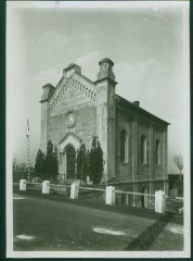 historické foto synagogy