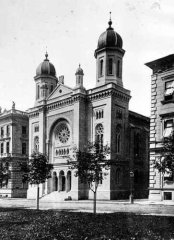 historické foto synagogy