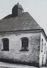 historické foto synagogy