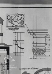 kresby detailů v interiéru