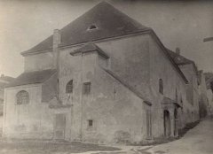 historické foto synagogy