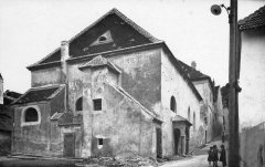 historické foto synagogy