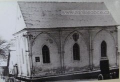 historické foto synagogy