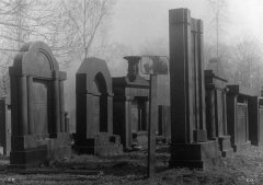 historické foto hřbitova