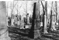 historické foto hřbitova