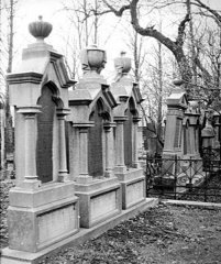 historické foto hřbitova