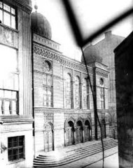 historické foto synagogy