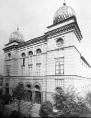 historické foto synagogy