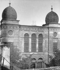 historické foto synagogy