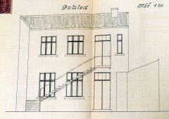 nákres na zřízení modlitebny - pohled