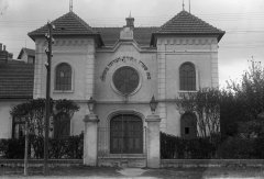 historické foto synagogy
