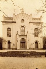 historické foto synagogy