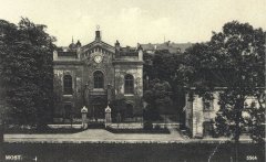 historické foto synagogy