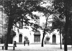 historické foto synagogy