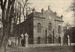historické foto synagogy