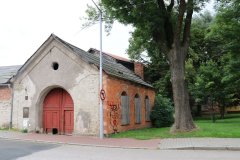 bývalá obřadní síň hřbitova